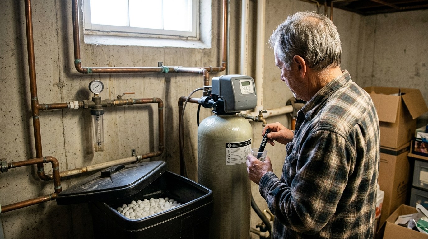 Water treatment equipment inspection