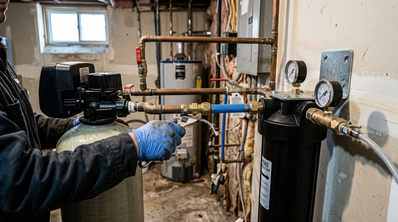 PFAS drinking water filtration system