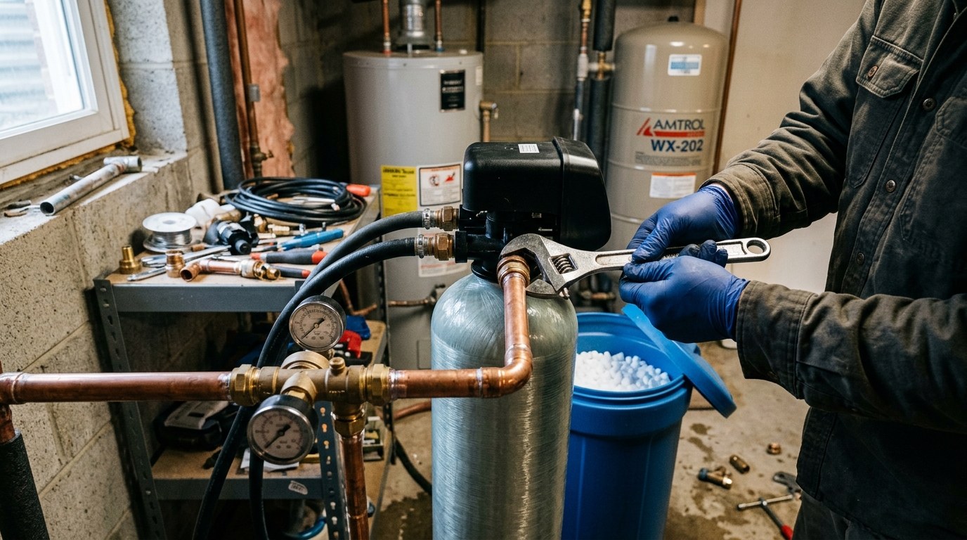Whole-house water filter
